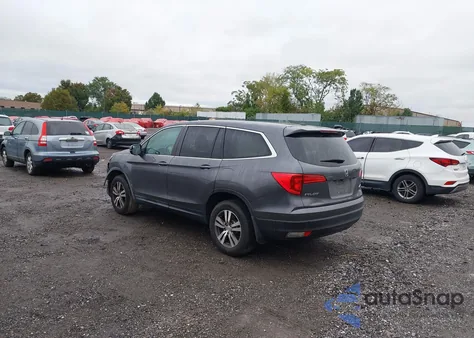 2017 Honda Pilot Ex-L from USA, damaged, VIN 5FNYF6H52HB033129